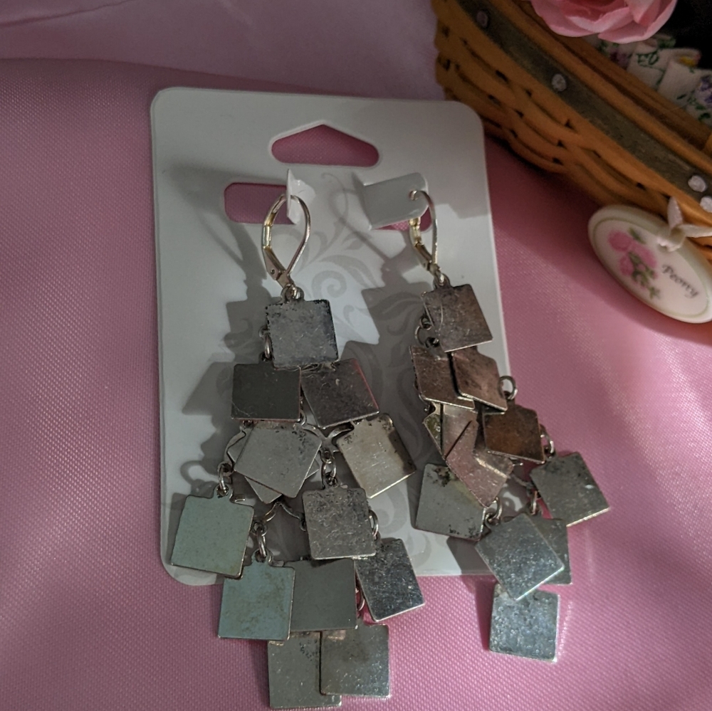Silver Tone Earrings